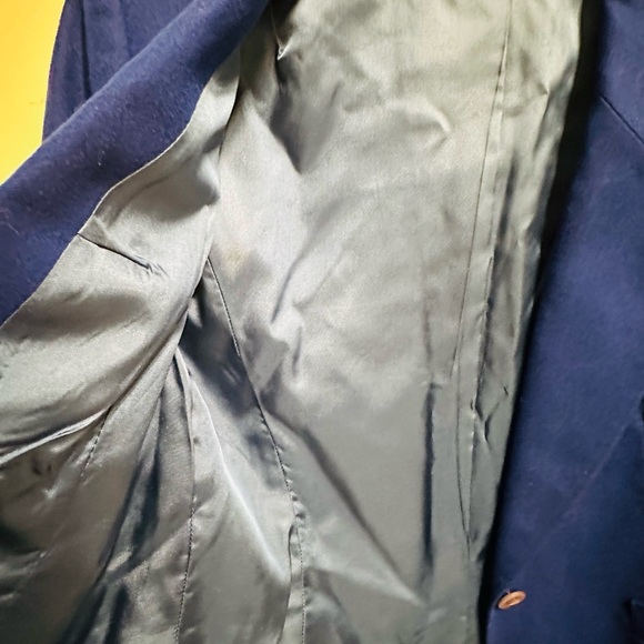 Vintage Pendleton Jewel Tone Blue 100% Wool Blazer Jacket - Picture 12 of 13